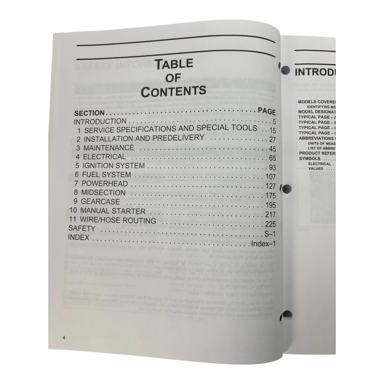 Service Manual for Johnson 9.9, 15 HP 4 Stroke (2007) - Part No. 5007221