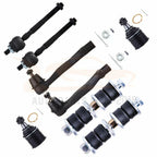 Set of 8 Ball Joints and Tie Rod Ends for Honda Civic Acura Integra (1992–1995)
