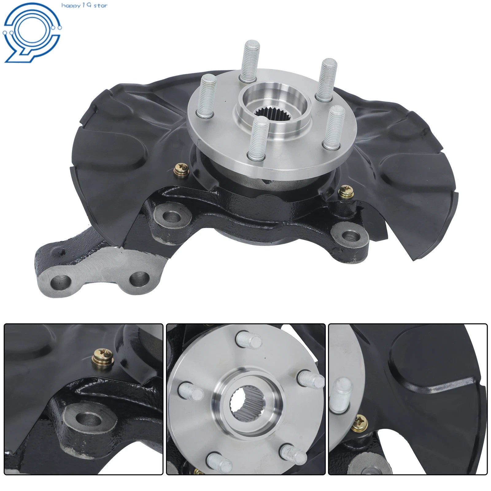 Wheel Hub Bearing Knuckle Assembly for Toyota Corolla (2003–2008) 698-389