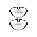 Set of 2 Brake Pads for BMW X3, X4, 530, 528, 530e, 530i, i8