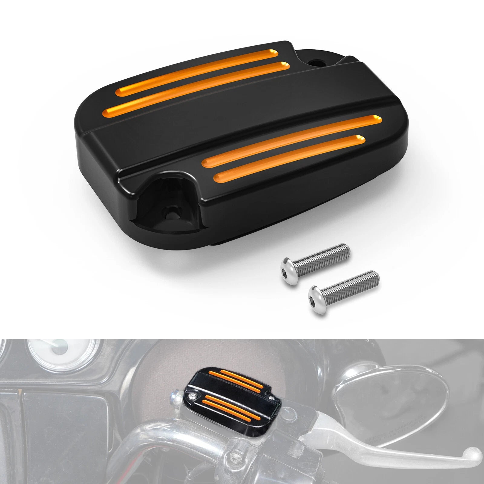 Front Brake Master Cylinder Cover 42855-06C for Harley Ultra Limited FLHTK (2018–2024)