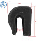 Set of 8 G70 Weld On Chain Grab Hooks for Tractor Bucket Trailer
