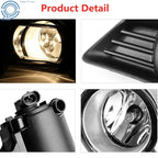 Set of 2 Clear Bumper Fog Lights for Toyota Camry (2007–2009)