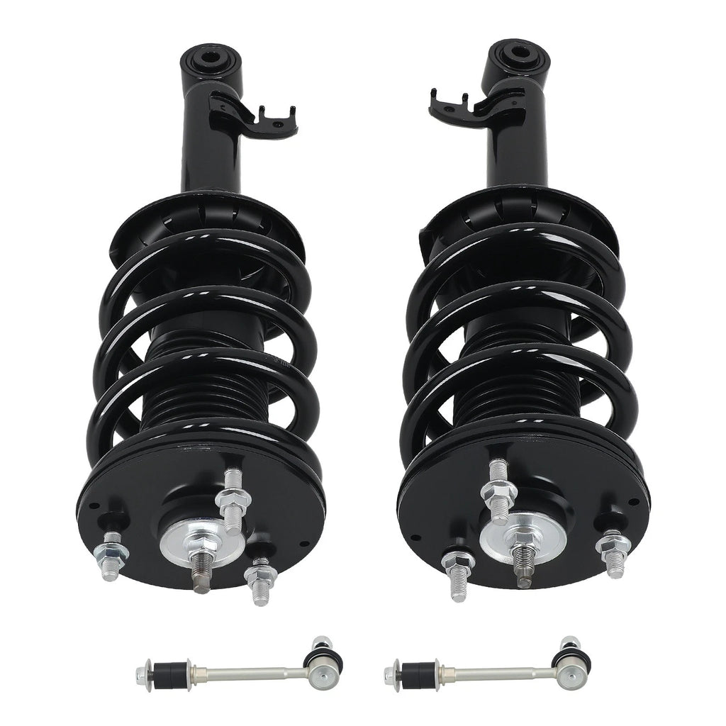 Set of 4 Front Struts Coil Spring Sway Bars for Toyota Tacoma (2005–2015)