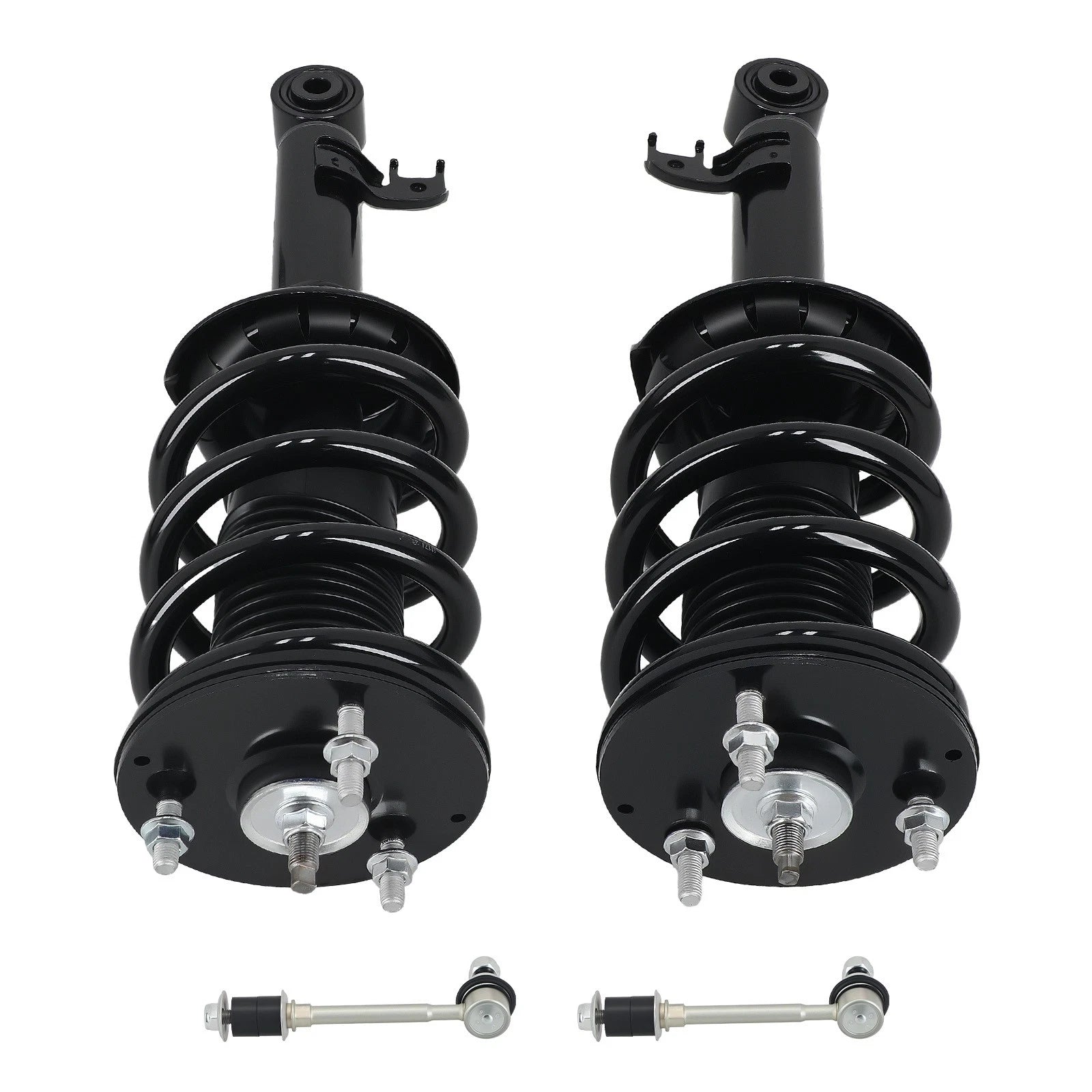 Set of 4 Front Struts Coil Spring Sway Bars for Toyota Tacoma (2005–2015)