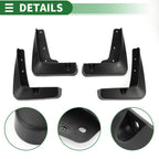 Mud Flap Splash Guard Set for Lexus ES350 Base Sedan (2013-2018)
