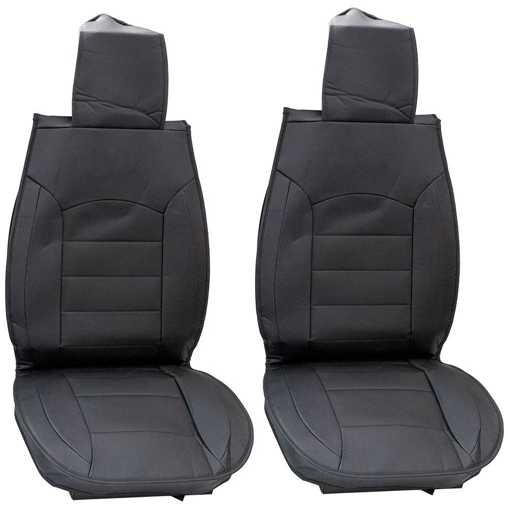2X Leather Seat Cushion Pad Cover Set for Toyota FJ Cruiser (2007–2014)