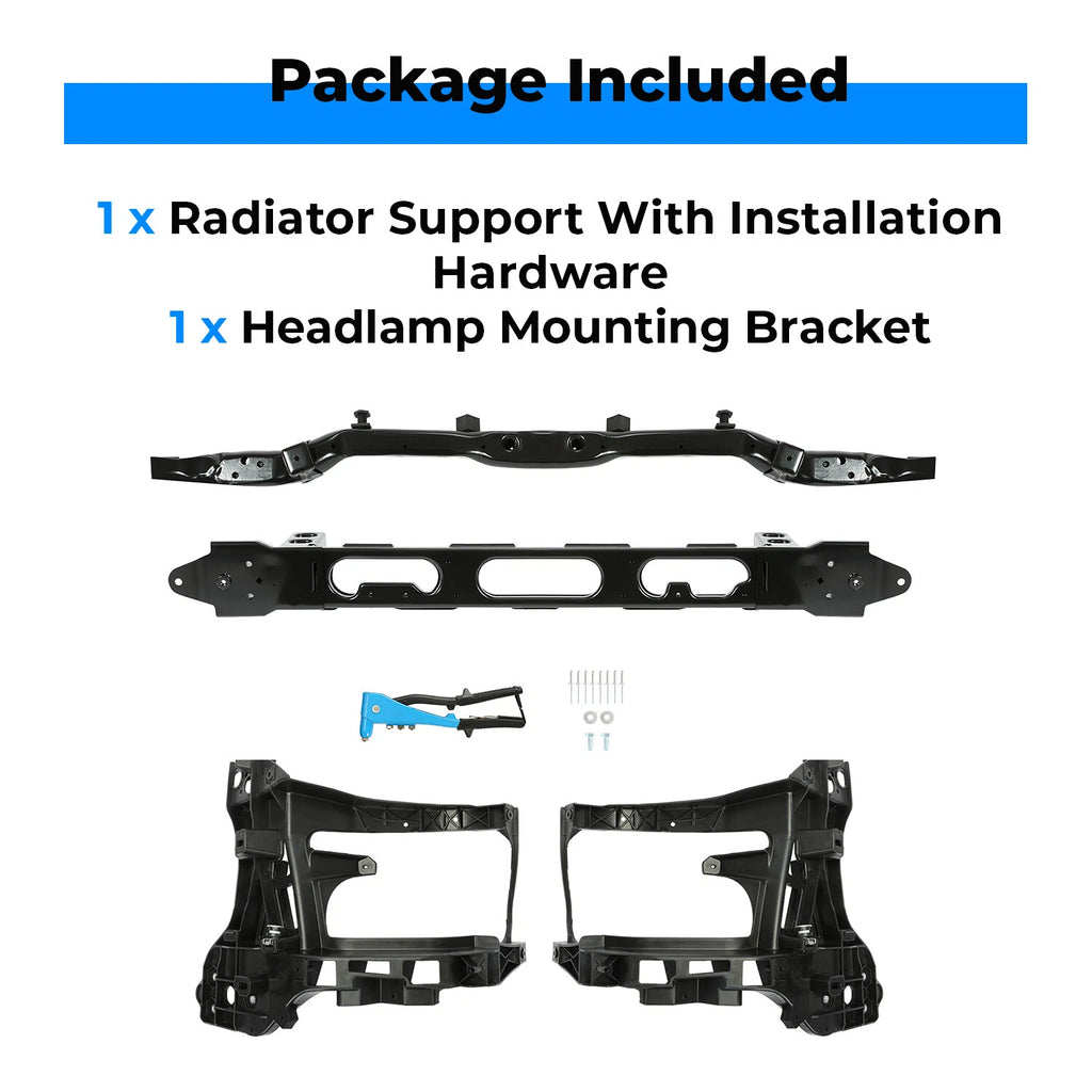 Front Radiator Support with Headlight Brackets for Ram 1500 (2014–2018)