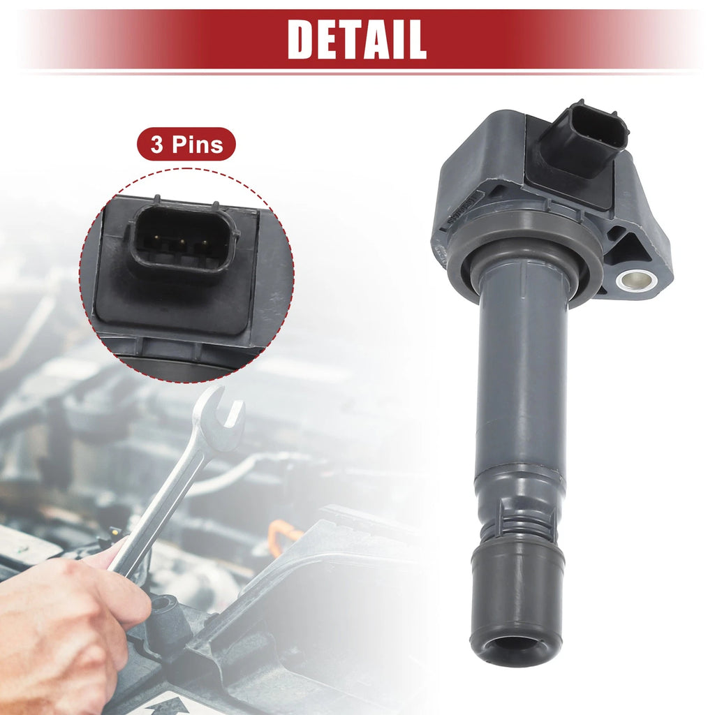 Set of 4 Ignition Coils for Honda Civic FA1 1.8L (2006–2011) No. 30520RNAA01