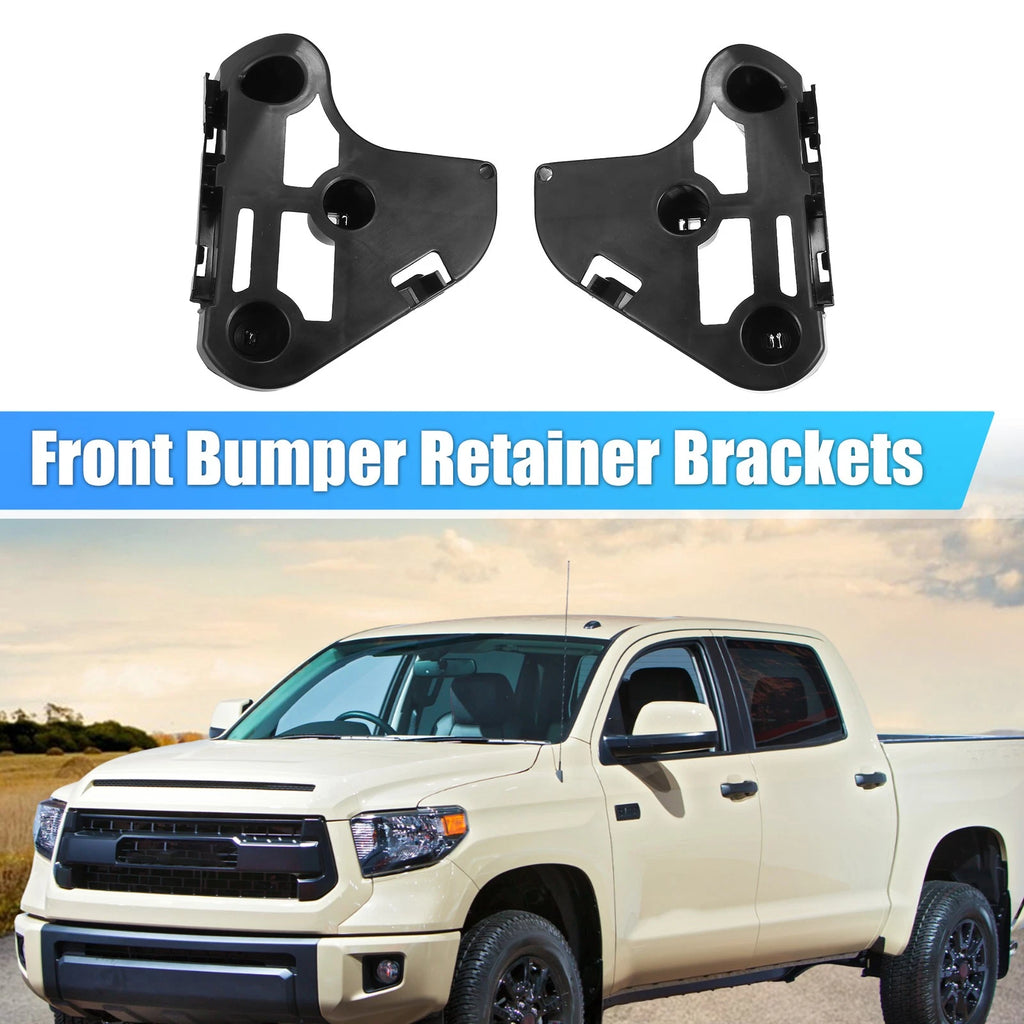 Set of 2 Front Bumper Brackets for Toyota Tundra (52116-0C050, 52115-0C060)
