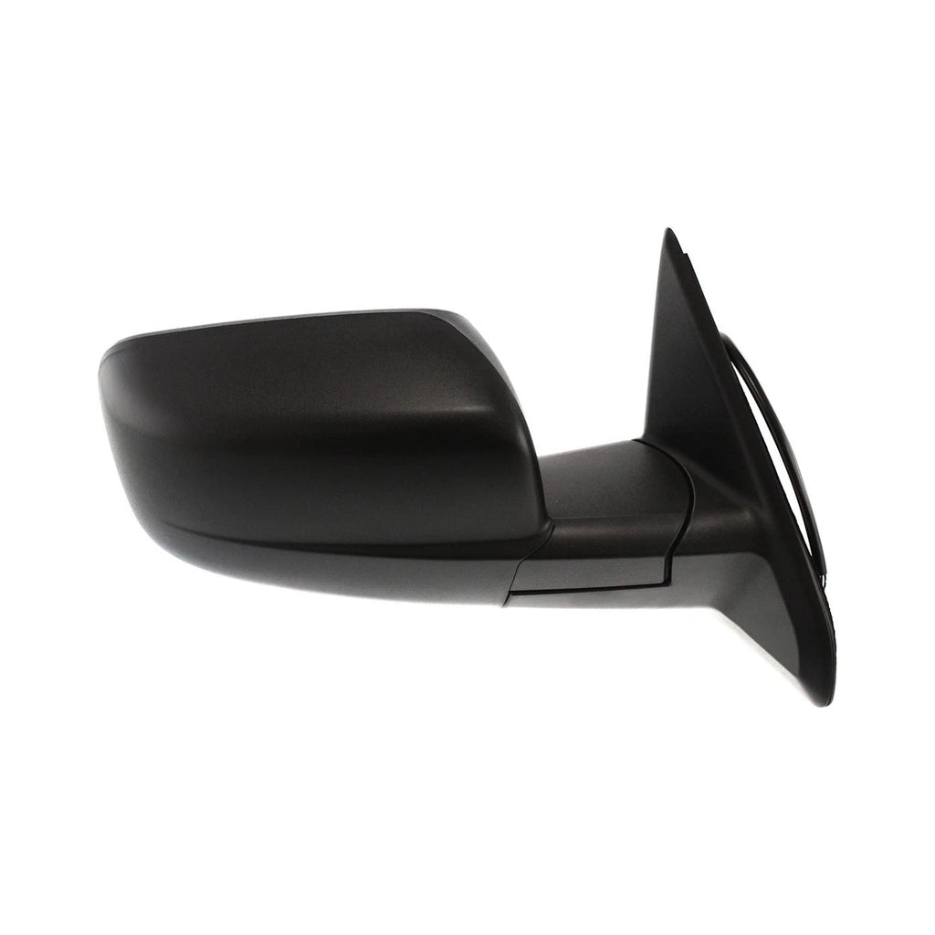Set of 2 Power Mirrors for Ram 1500 (2011–2012) Black Manual Folding Heated