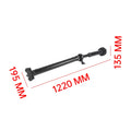 Rear Driveshaft Prop Shaft Assembly for Cadillac ATS (2013–2019) AWD Black Steel