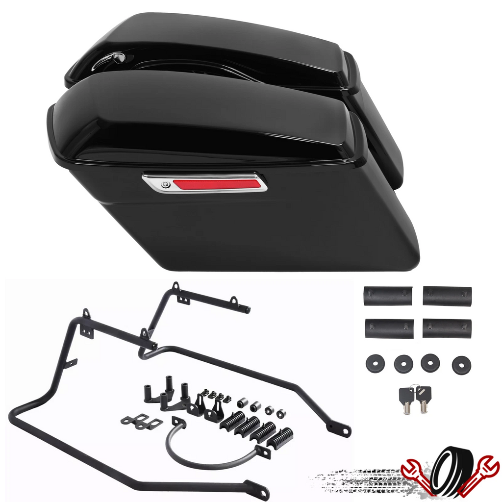 Saddlebag Conversion Brackets for Harley Sportster (2004–2014)