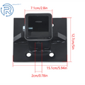 Trailer Hitch Receiver for Wall Mount (20000 lb, 2 Inch Opening)