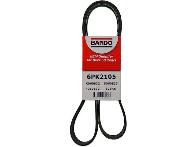 Accessory Drive Belt for Mazda B2300 2001–2010 BD445YC