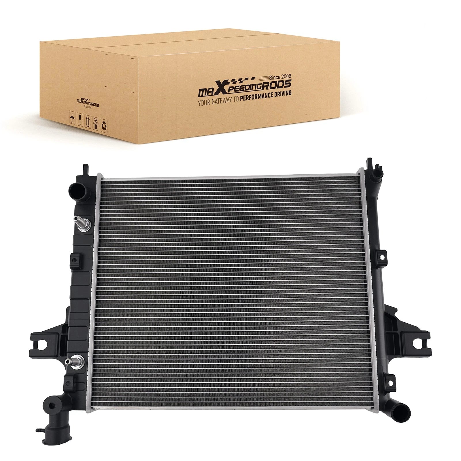Aluminum Coolant Radiator for Jeep Grand Cherokee Overland 2001–2004 CU2336
