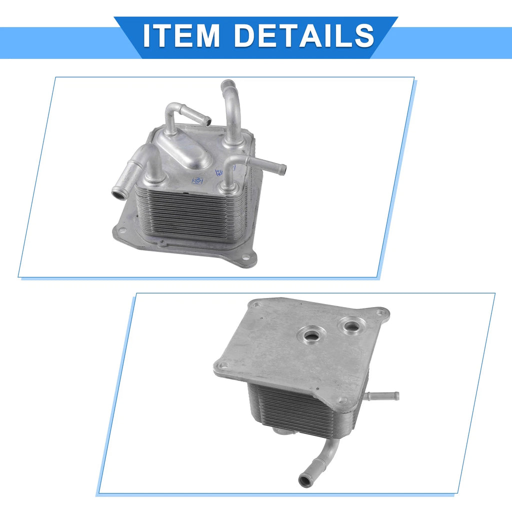 Engine Oil Cooler with Seals for Nissan Versa Note (2014–2019) No. 216063JX2C