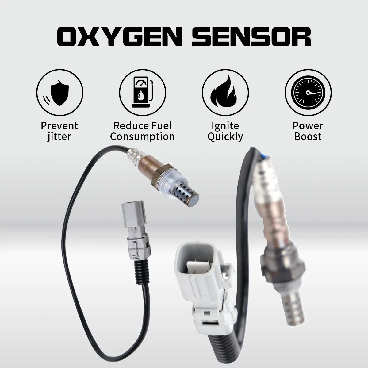 2Pcs O2 Oxygen Sensor for Toyota Sienna (2007–2010) 3.5L V6