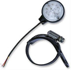 LED Turn Signals Fork Mount Black/Amber for Powersports (2 in.)