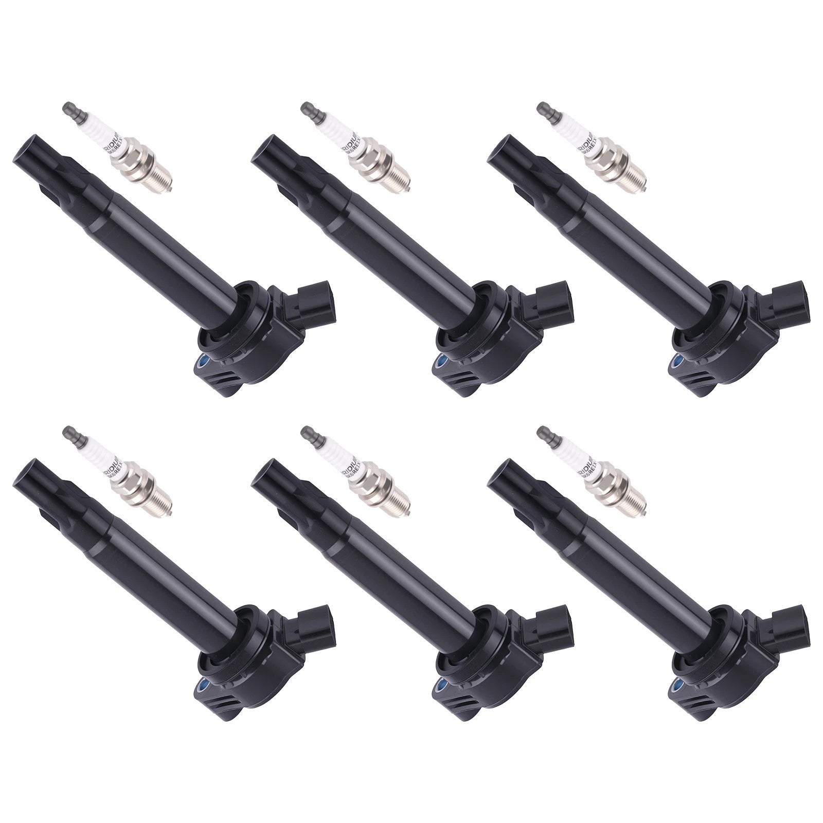 Set of 6 Ignition Coils + Spark Plugs for Lexus ES330 RX330 (2004–2006) UF430