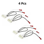 4 x Speaker Connector Harness Adapter for Ford Mondeo Mazda Lincoln MKX (2007-2010)