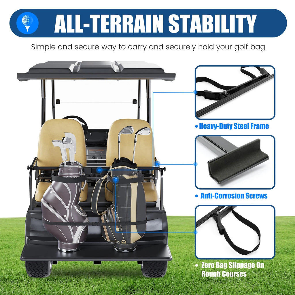 Golf Bag Holder Bracket for EZGO Club Car Yamaha (Universal)