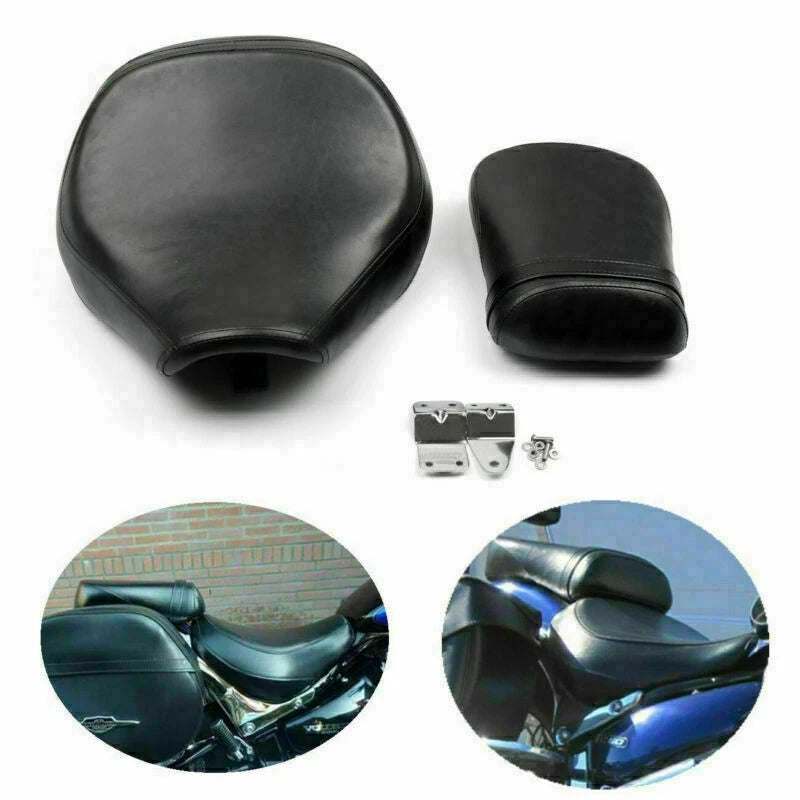 Set of 2 Front Rear Cushion Seats for Suzuki Boulevard C50 (2004–2013) VL800 (2001–2004)