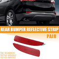 1 Pair Rear Bumper Reflector for Toyota Yaris 