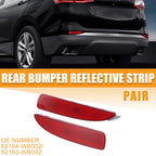 1 Pair Rear Bumper Reflector for Toyota Yaris 