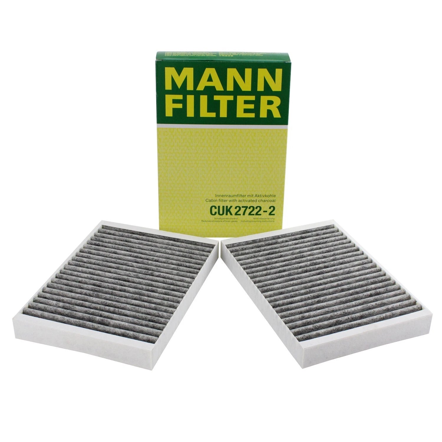 Cabin Air Filter Charcoal for Mercedes C216 W221 V221 CL550 CL600 (2007–2014)