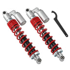 2 Pcs Front Air Shocks & Adjustable Tool for Suzuki Quadsport Z400 (2003–2014)