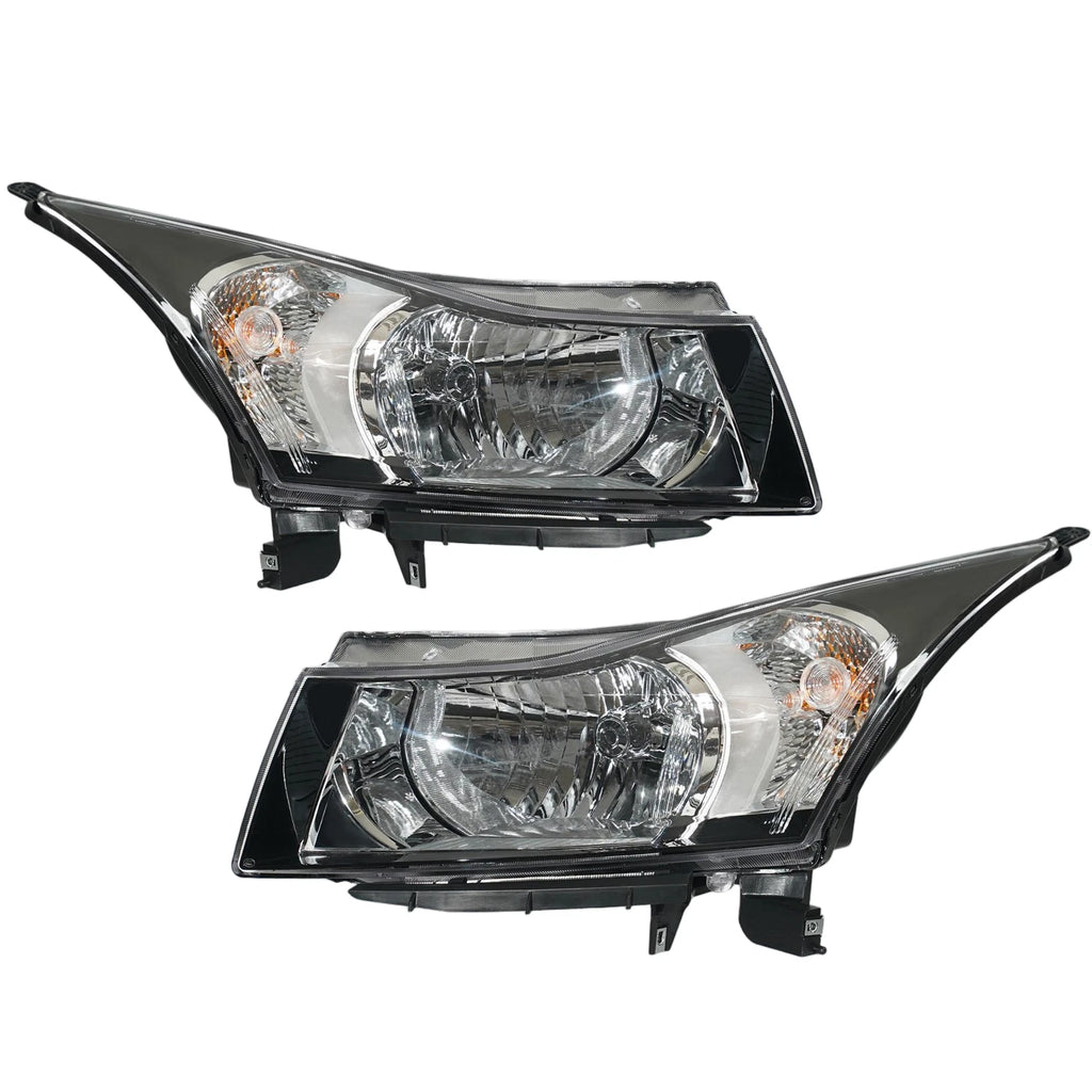 Halogen Headlight Pair with Bulbs for Chevrolet Cruze (2011–2015)