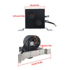 Cab Heater w/Defrost Kit for Yamaha Wolverine RMAX (2020–2024)