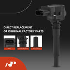 Set of 8 Ignition Coils & Spark Plugs for Mercedes-Benz