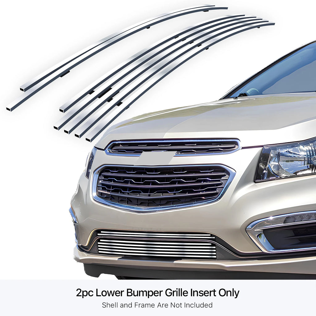 Billet Lower Bumper Grille Insert for Chevy Cruze (2015)