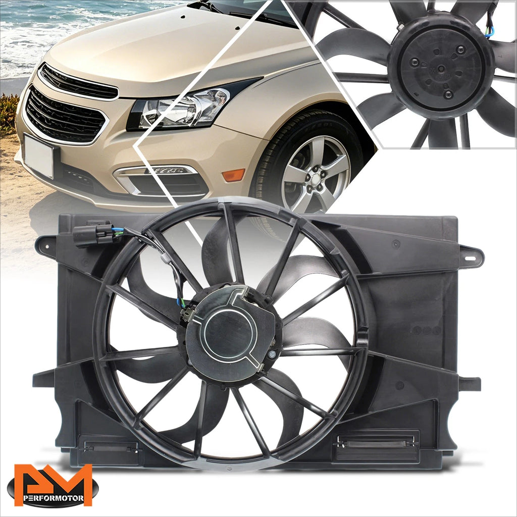 Radiator Cooling Fan Assembly for Chevy Cruze (2016)