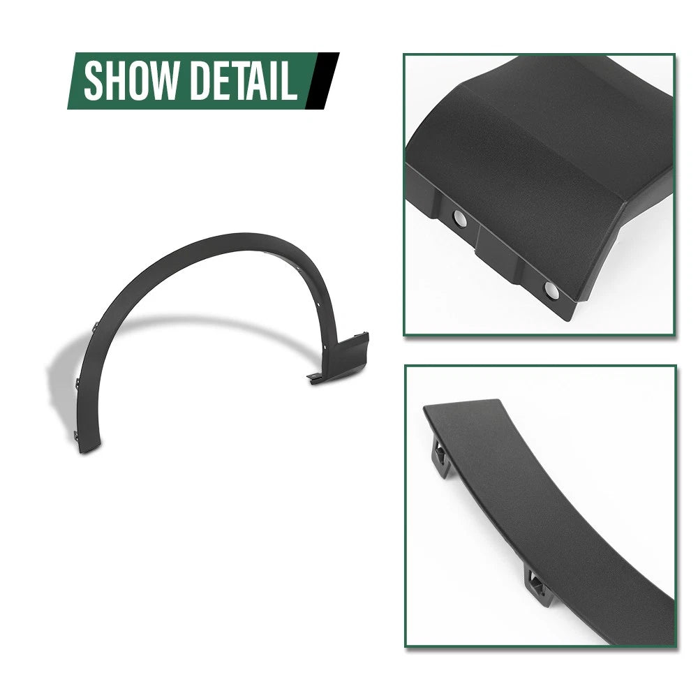 Front Fender Flare Trim Molding for BMW X3 X4 (2011–2018)
