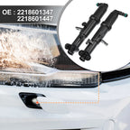 1 Pair Headlight Washer Nozzle for Mercedes-Benz CL 550 (2007)