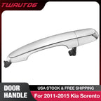 Exterior Rear Right Outside Door Handle Passenger Side for Kia Sorento (2011–2015)