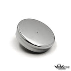Chrome Flat Top Bayonet Petrol Cap for Oil Tank (2", Sealing Gasket)