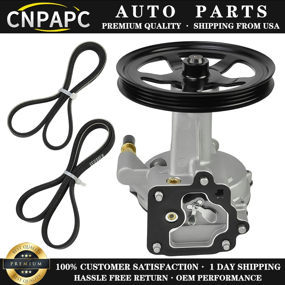 Vacuum Pump & Belt for Chevrolet Suburban Tahoe Silverado (2015–2020) GMC Yukon Escalade