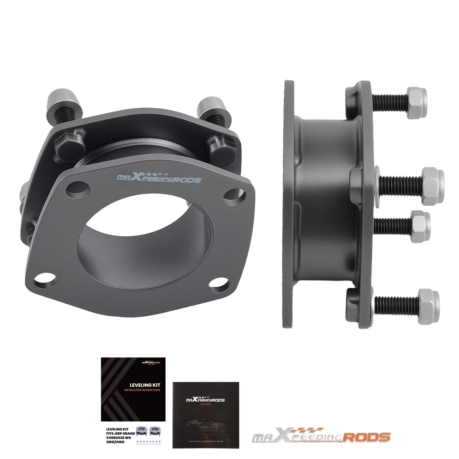 2" Front Leveling Lift Kit for Jeep Grand Cherokee WK (2005–2010) Steel