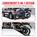 Hitch-Mount Motorcycle Carrier for Truck (75")