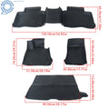 Cargo Liner TPE Floor Mats for Mercedes Benz GLC Class (2016–2022)