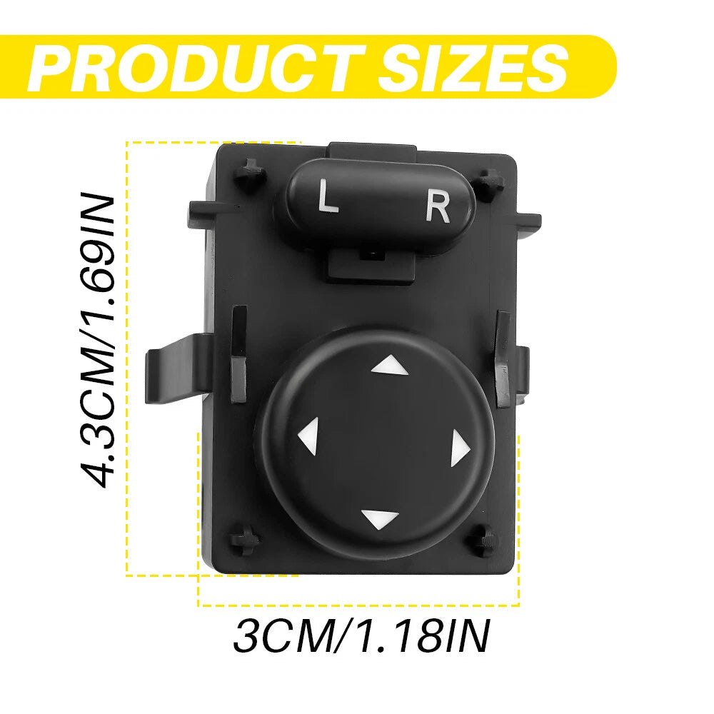 Power Mirror Switch for Freightliner Cascadia (2008–2017)