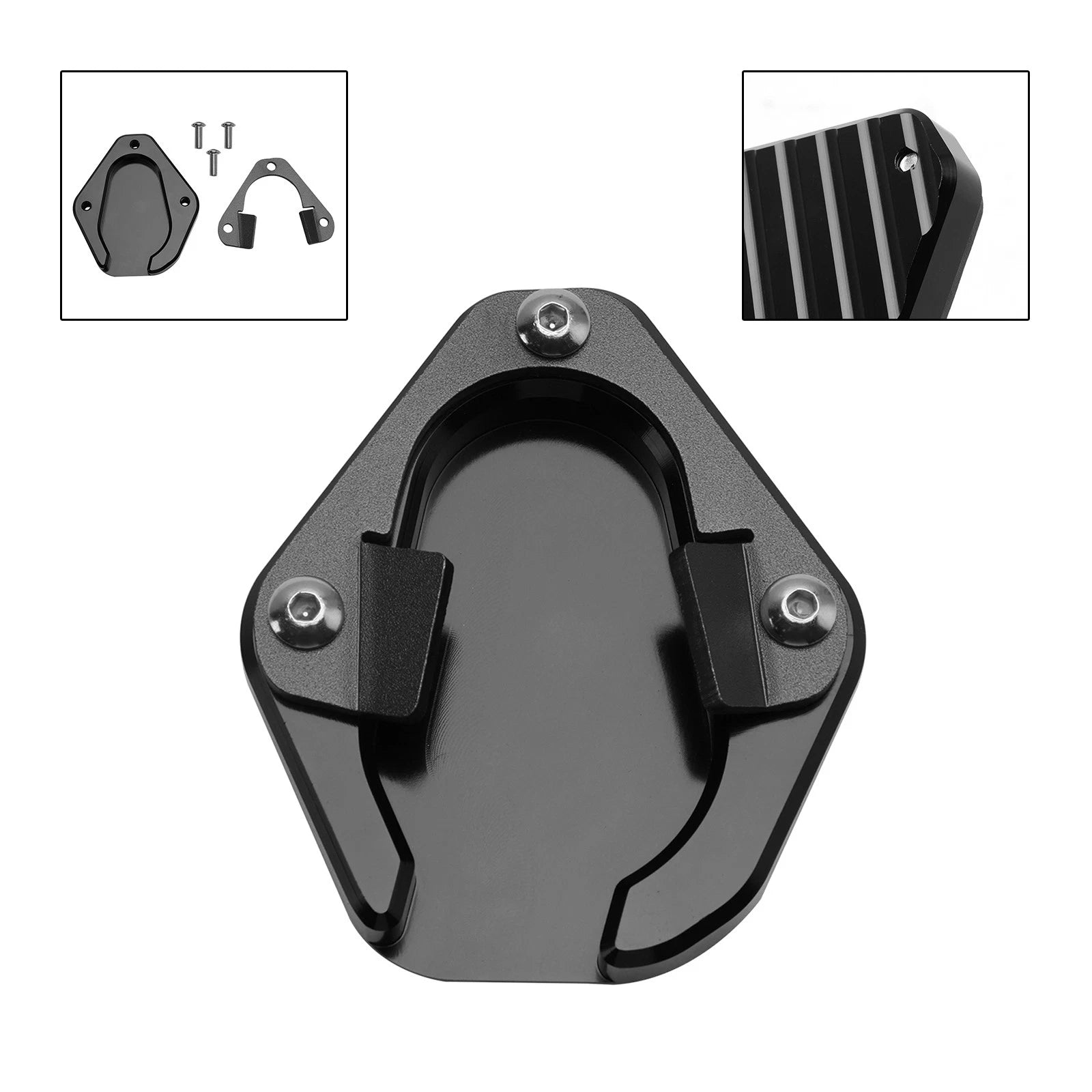 Kickstand Enlarger Plate Pad for Tiger 850 Sport (2021–2023)