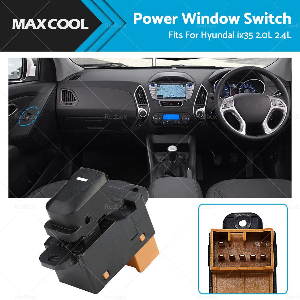 Electric Power Window Switch for Hyundai ix35 Santa Fe Sonata (2010–2019)