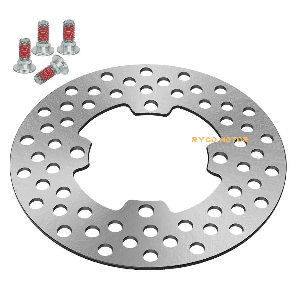 Front Brake Disc Rotor W/Bolts for Yamaha Grizzly 350 400 450 Bruin 350 (2004–2014)