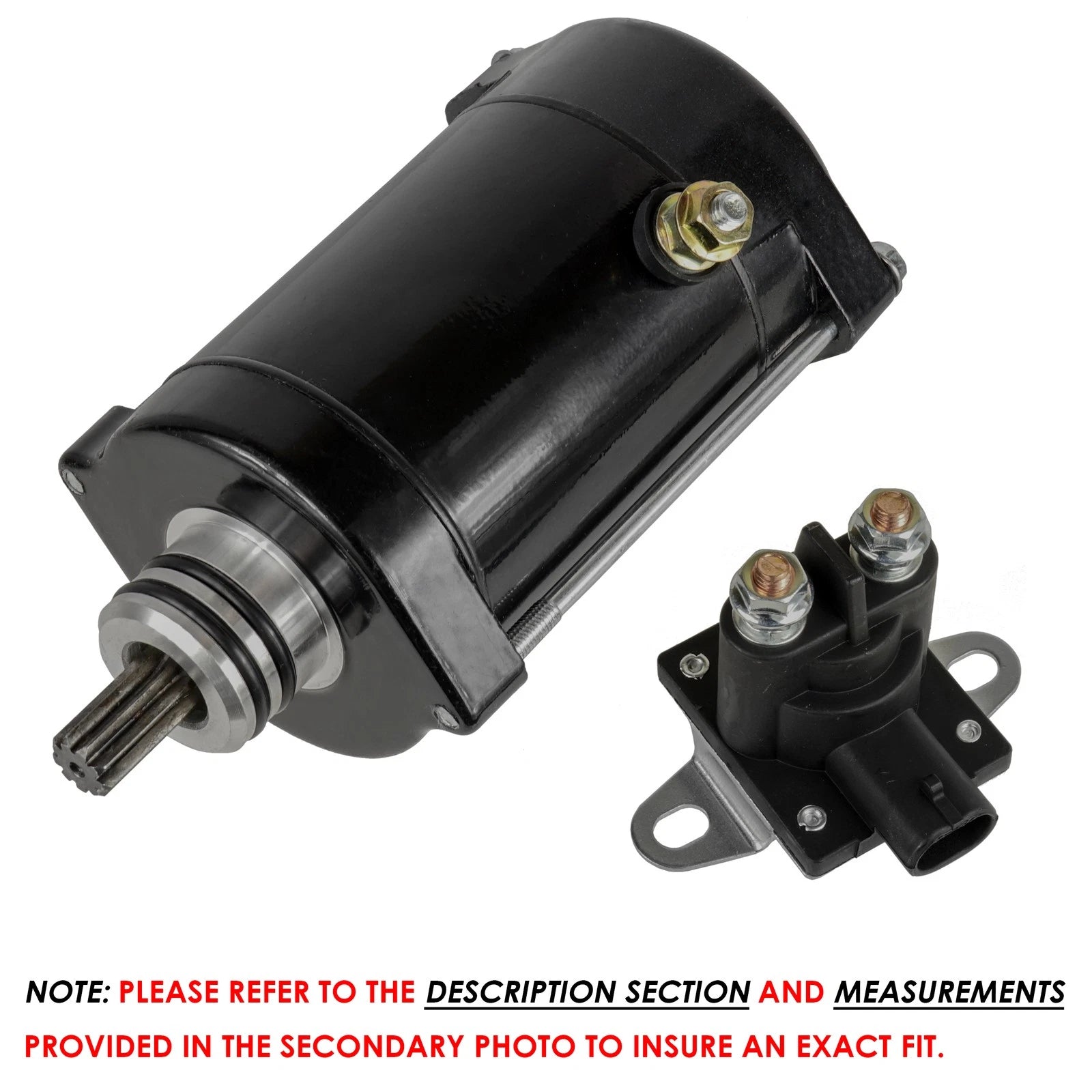 Starter & Relay Solenoid for Seadoo XP Di 951 (1998–2004)