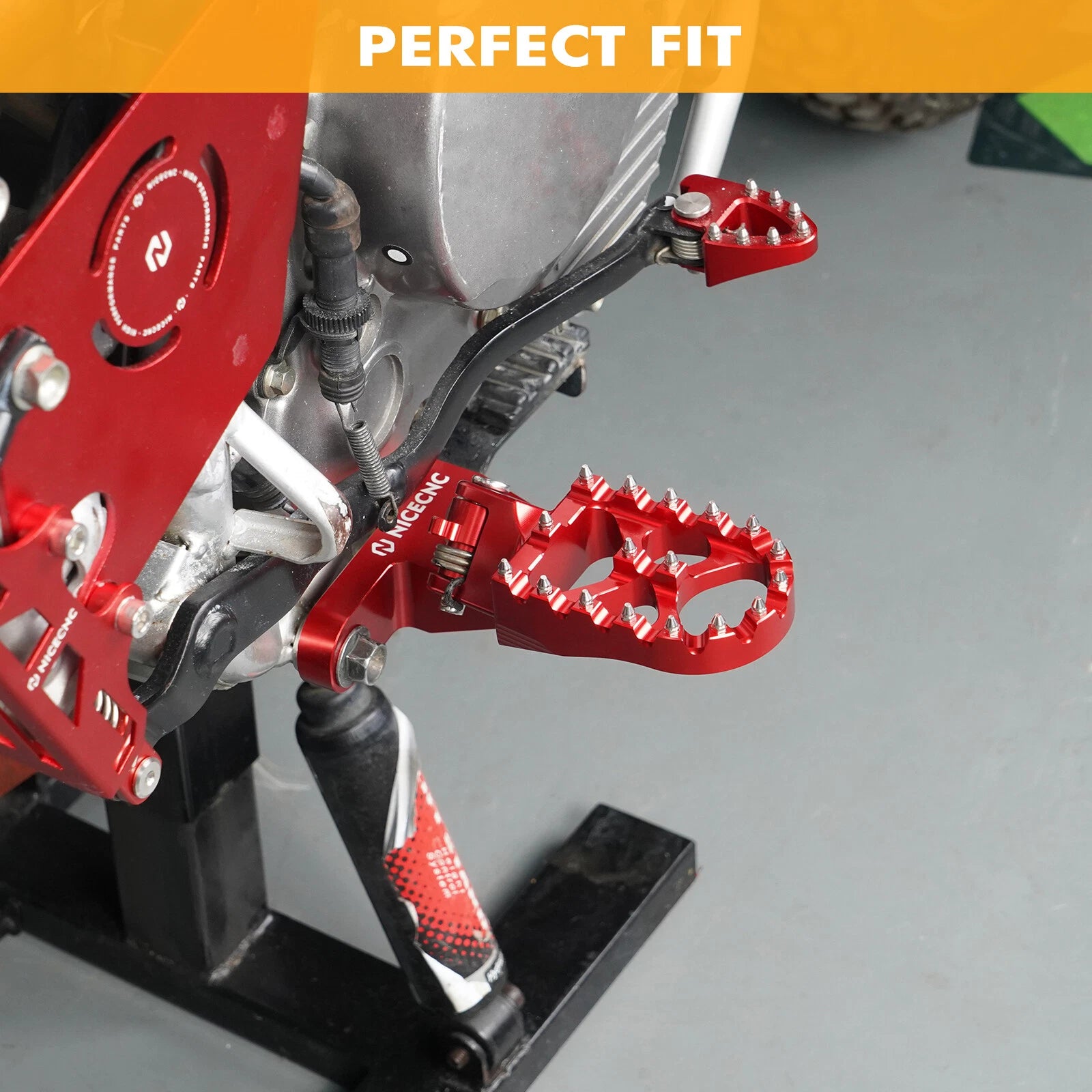 Foot Pegs for Honda CR80R/80RB (1996–2002), CR85R/CR85RB (2003–2007)